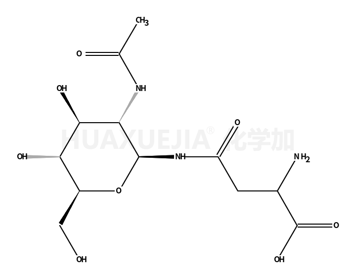 2-乙酰基-1-B-(L-天冬酰胺)-1,2-双脱氧-D-葡萄糖