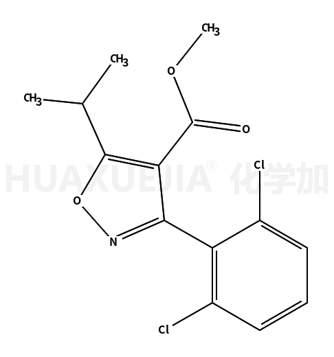 3-(2,6-二氯苯基)-5-异丙基异恶唑-4-甲酸甲酯