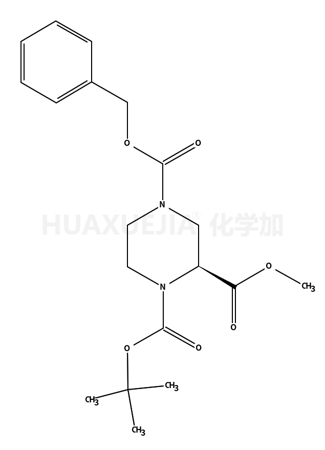 (R)-N-1-BOC-4-CBZ-2-哌嗪羧酸甲酯