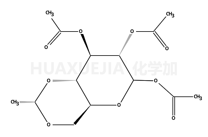 1,2,3-TRI-O-ACETYL-4,6-O-ETHYLIDENE-β-D-GLUCOPYRANOSE