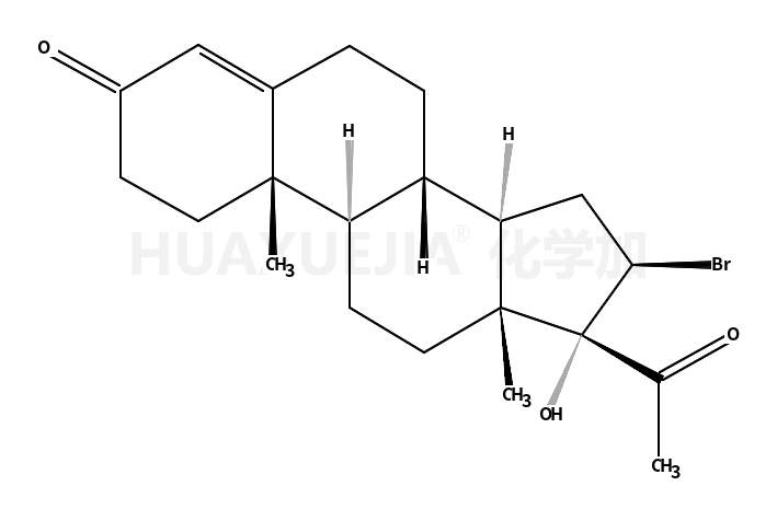 16&Beta-溴孕甾-4-烯-17α-醇-3,20-二酮