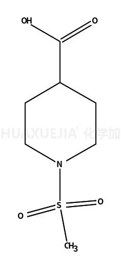 1-(甲基磺酰基)哌啶-4-羧酸