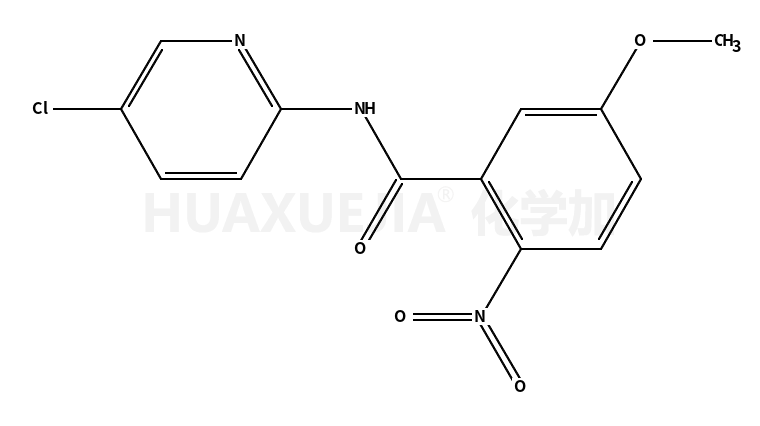 n-(5-氯-2-吡啶)-5-甲氧基-2-硝基苯甲酰胺