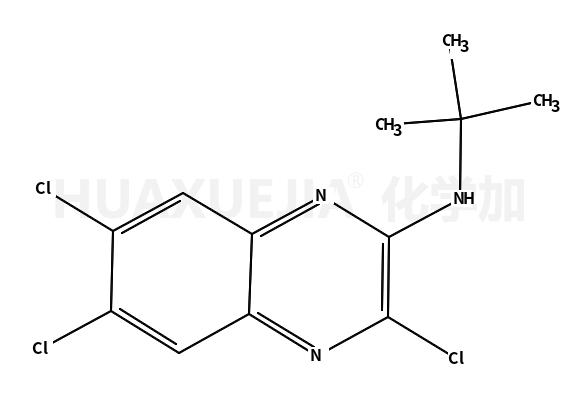 2-(N-叔丁基氨基)-3,6,7-三氯喹喔啉