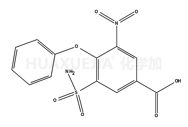 3-硝基-4-苯氧基-5-磺酰基苯甲酸