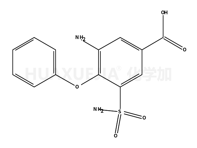 3-氨基-5-(氨基磺酰基)-4-苯氧基苯甲酸