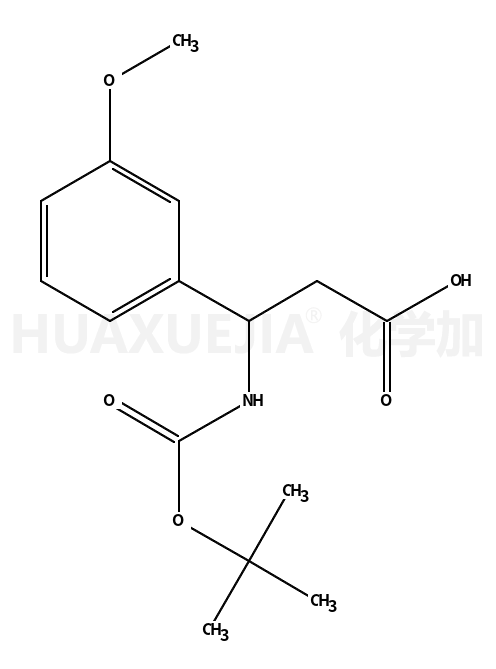 3-(Boc-氨基)-3-(3-甲氧基苯基)丙酸
