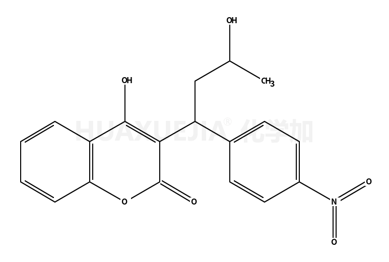 4-hydroxy-3-[3-hydroxy-1-(4-nitrophenyl)butyl]chromen-2-one