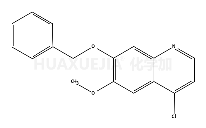 4-chloro-6-methoxy-7-phenylmethoxyquinoline