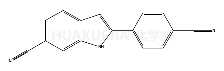 2-(4-氰基苯基)-1H-吲哚-6-甲腈