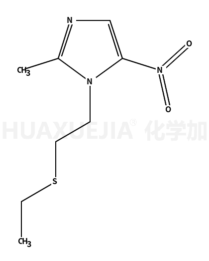 1-[2-(ethylthio)ethyl]-2-methyl-5-nitro-1H-imidazole