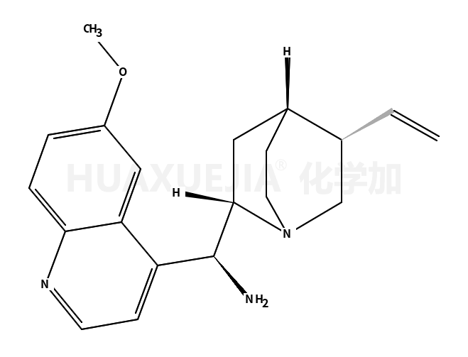 4-[(R)-amino[(2R,4S,5R)-5-ethenyl-1-azabicyclo[2.2.2]octan-2-yl]methyl]-6-methoxyquinoline