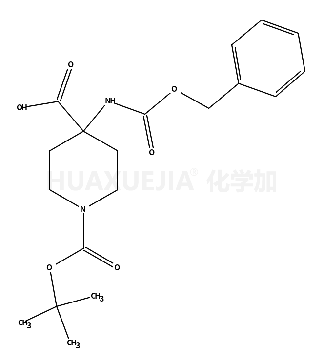 1-Boc-4-(Cbz-氨基)哌啶-4-甲酸