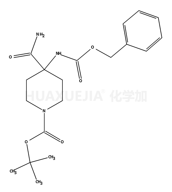 tert-butyl 4-carbamoyl-4-(phenylmethoxycarbonylamino)piperidine-1-carboxylate
