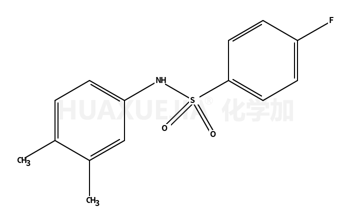 N-(3,4-Dimethylphenyl)-4-fluorobenzenesulfonamide