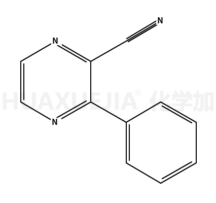 3-phenylpyrazine-2-carbonitrile