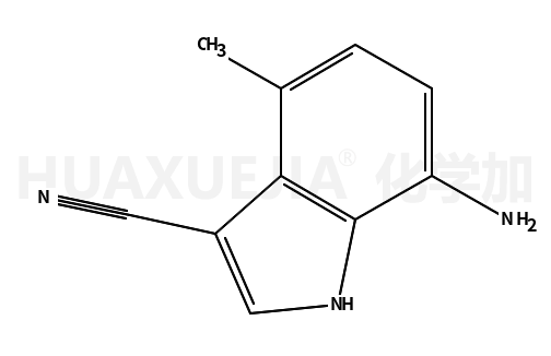 7-氨基-4-甲基-1H-吲哚-3-甲腈