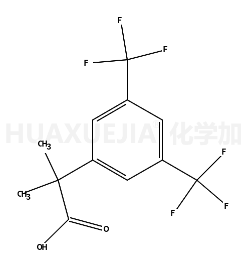 2-(3,5-双-三氟甲基-苯基)- 2-甲基-丙酸