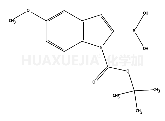 N-叔丁氧基羰基-5-甲氧基-2-吲哚硼酸