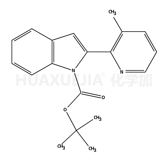 tert-Butyl 2-(3-methyl-2-pyridyl)-1H-indole-1-carboxylate