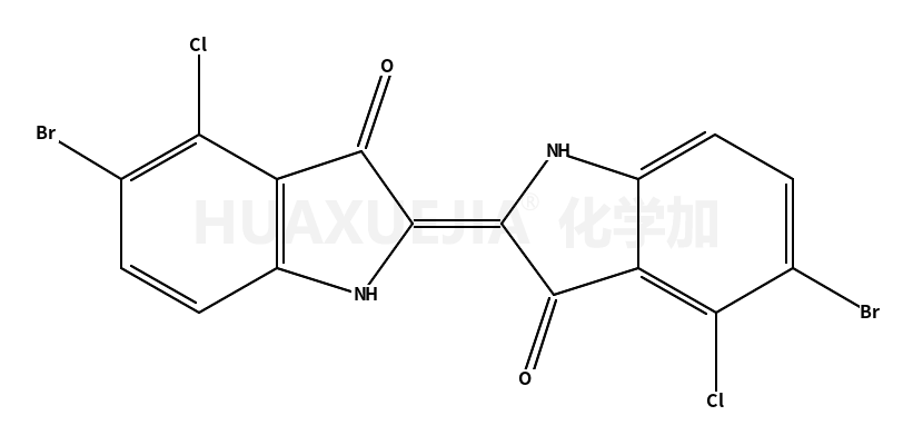 5-bromo-2-(5-bromo-4-chloro-3-oxo-1H-indol-2-ylidene)-4-chloro-1H-indol-3-one
