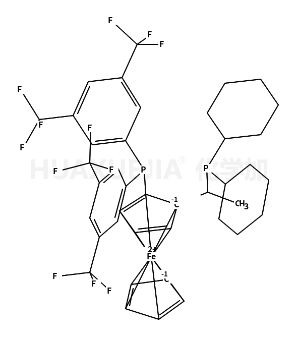 (R)-(-)-1-{(S)-2-[Bis(3,5-di-trifluoromethylphenyl)phosphino]ferrocenyl}ethyldicyclohexylphosphine, min. 97%