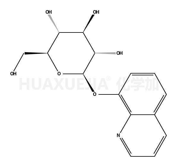 8-羟基喹啉基-β-D-吡喃葡萄糖苷