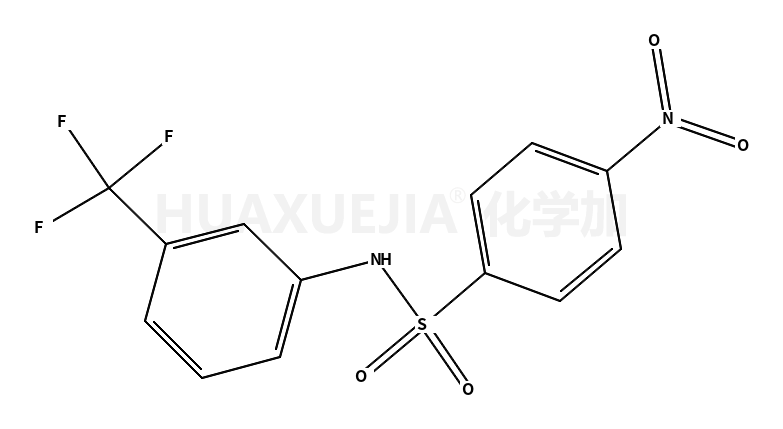 4-nitro-N-(3-(trifluoromethyl)phenyl)benzenesulfonamide