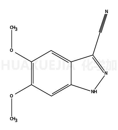 5,6-二甲氧基-1H-吲唑-3-甲腈