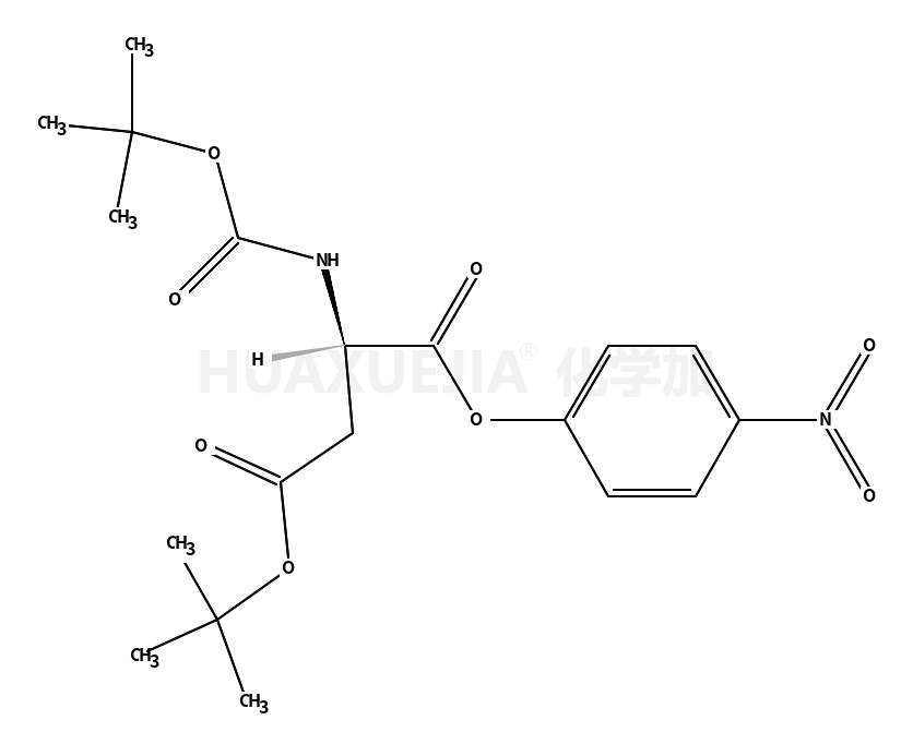 N-BOC-L-天冬氨酸 4-叔-丁基 1-(4-硝基苯基) 酯