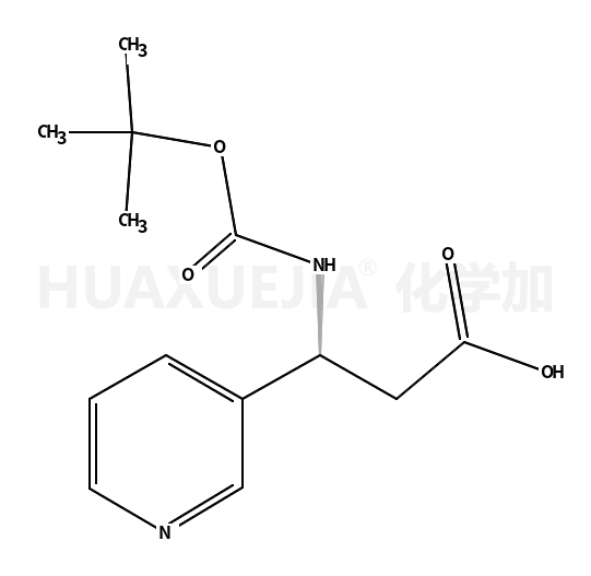 (S)-叔丁氧羰基-3-(3-吡啶基)-β-丙氨酸