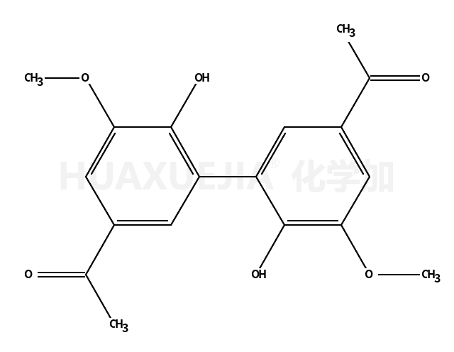 1,1'-(6,6'-dihydroxy-5,5'-dimethoxy-1,1'-biphenyl-3,3'-diyl)diethanone