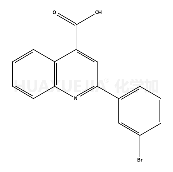 2-(3-溴苯基)喹啉-4-羧酸