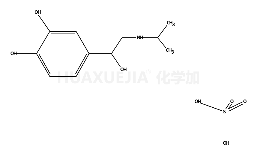 消旋硫酸异丙肾上腺素