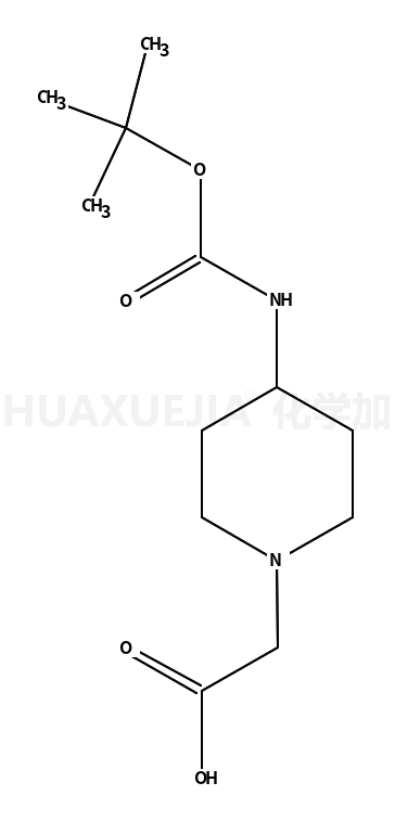 [4-[(叔丁氧羰基)氨基]哌啶-1-基]乙酸