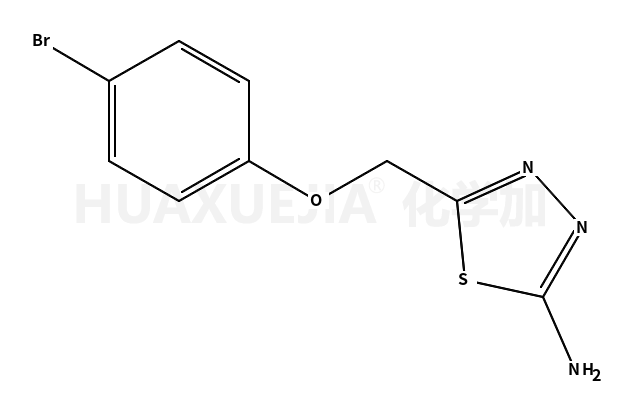 5-[(4-溴苯氧基)甲基]-1,3,4-噻二唑-2-胺