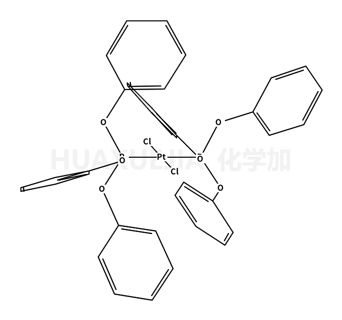 二(亚磷酸三苯酯)二氯化铂(II)