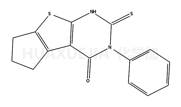 2-巯基-3-苯基-3,5,6,7-四氢-4H-环戊烷[b]噻吩并[2,3-d]吡啶-4-酮