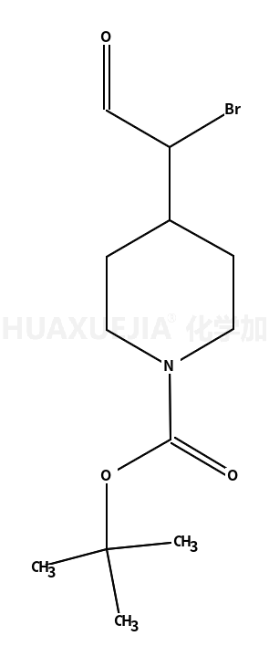 4-(1-溴-2-氧代乙基)哌啶-1-羧酸叔丁酯