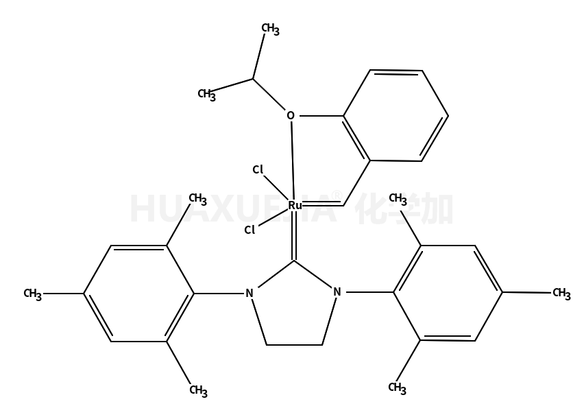 (1,3-双-(2,4,6-三甲基苯基)-2-咪唑烷亚基)二氯(邻异丙氧基苯亚甲基)合钌