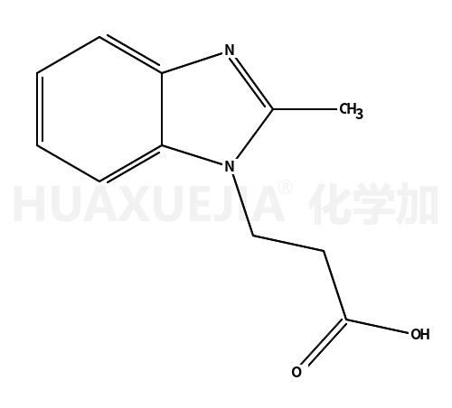 3-(2-甲基苯并咪唑-1-基)-丙酸