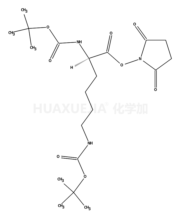 N,N'-二叔丁氧羰基-L-赖氨酸 N-丁二酰亚胺酯