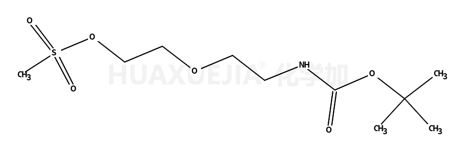 2-(2-tert-butoxycarbonylaminoethoxy)ethanol methanesulfonic ester