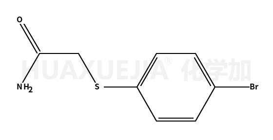 2-(4-bromophenyl)sulfanylacetamide