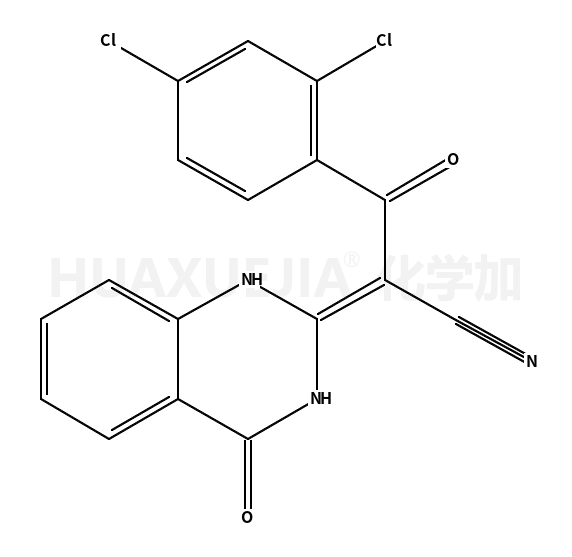 3-(2,4-dichiorophenyl)-3-oxo-2-(4-oxo-3,4-dihydroquinazolin-2(1H)ylidene)propanenitrile