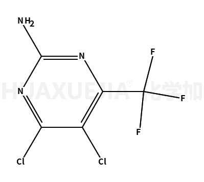 4,5-dichloro-6-(trifluoromethyl)pyrimidin-2-amine