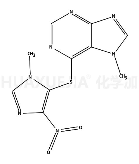 7-methyl-6-[(1-methyl-4-nitro-5-imidazolyl)thio]purine