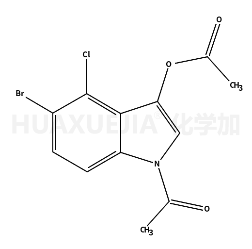 1-乙酰基-5-溴-4-氯吲哚-3-乙酸酯