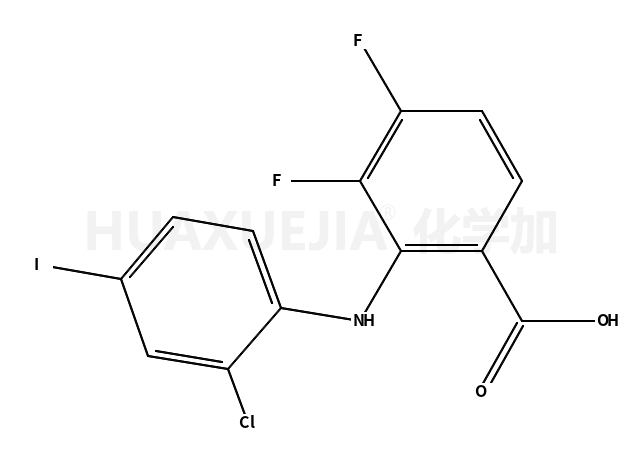 3,4-二氟-2-(2-氯-4-碘苯基氨基)-苯甲酸
