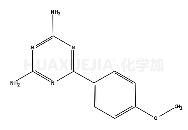 6-(4-methoxyphenyl)-1，3，5-triazine-2，4-diamine